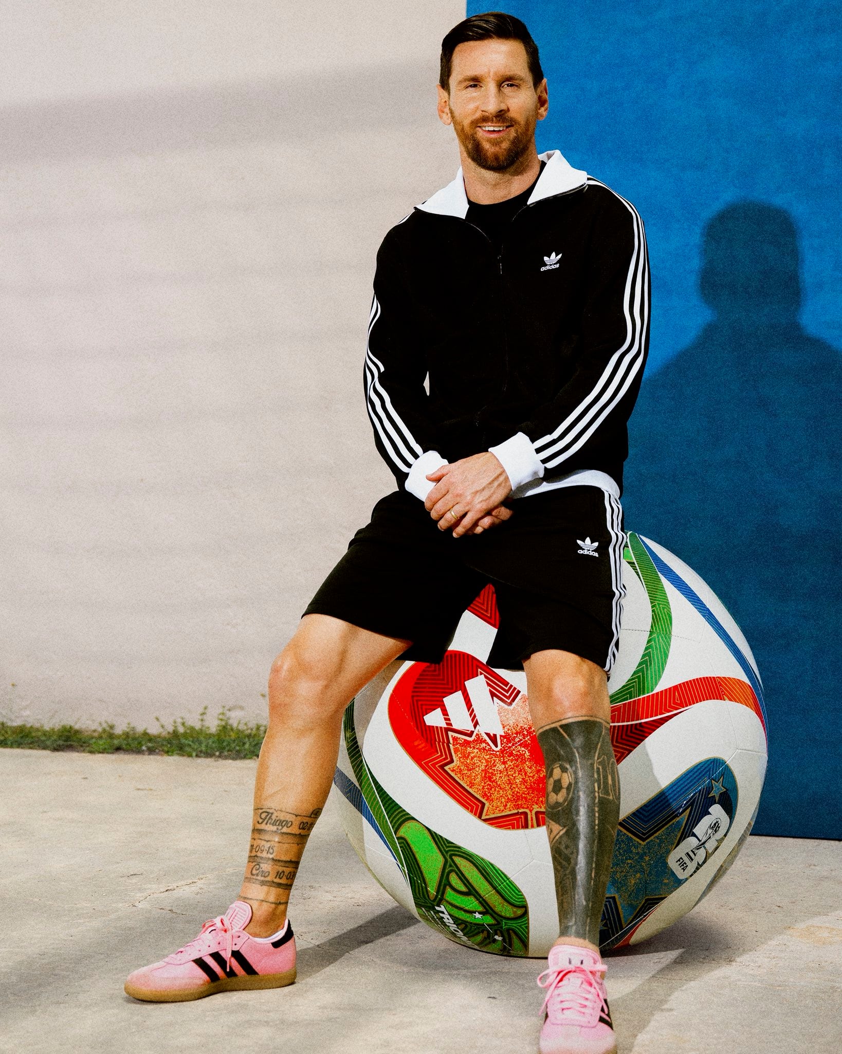 Lionel Messi presentó TRIONDA, la pelota oficial del Mundial 2026.