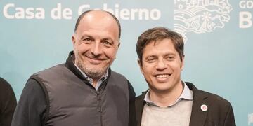 Pablo Garate estuvo con el Gobernador Axel Kicillof