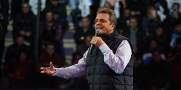 Sergio Massa no quiere ir a las PASO. Foto: Clarín