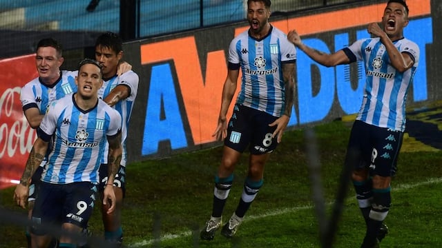 En el último minuto del tiempo de descuento, Racing Club, con un penal inexistente le ganó por 1-0 a Independiente. / Gentileza.