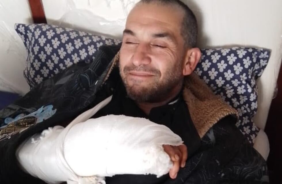 Un albañil puntaltense sufrió un accidente y venden rifas para ayudarlo