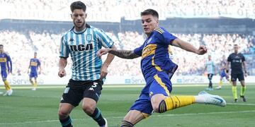 Boca VS Racing por la Liga Profesional. Foto: X @BocaJrsOficial