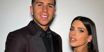 La desopilante reacción del bebé de Enzo Fernández y Valentina Cervantes al probar el mate por primera vez