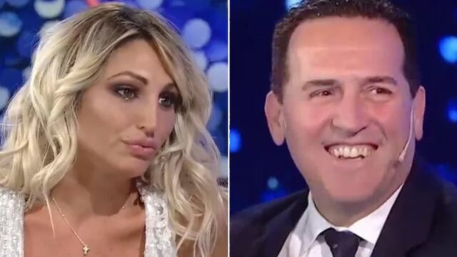 Las imágenes muestran lo que sería una discusión de Vicky Xipolitakis y Javier Naselli