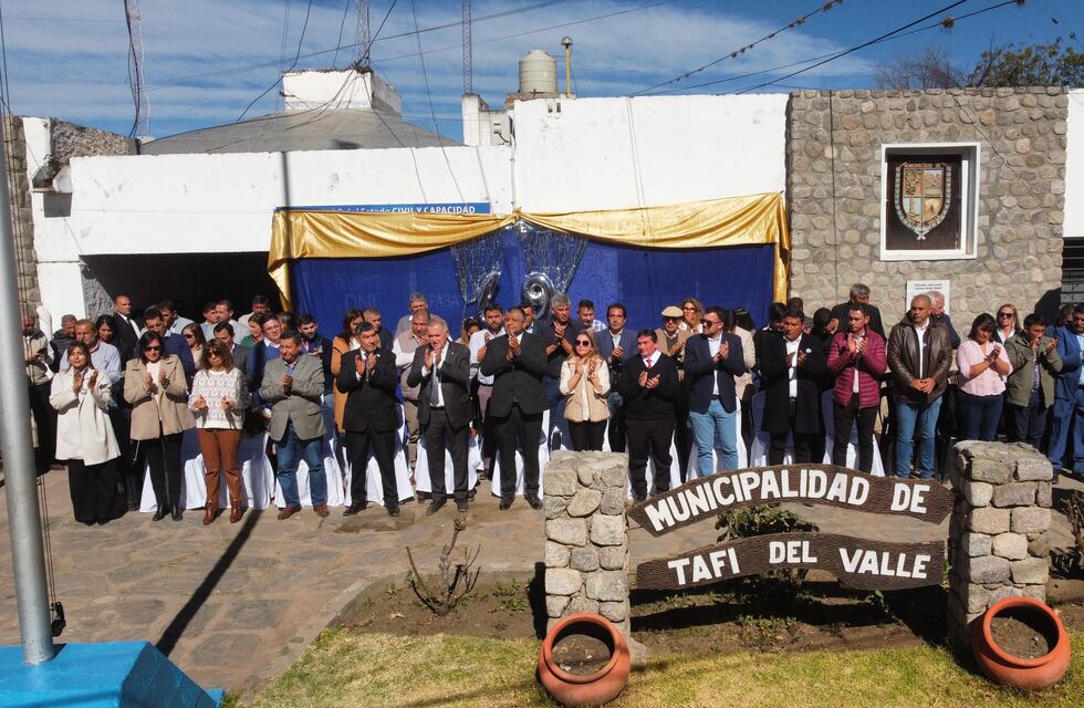 Tafí del Valle festejó 49 años como municipio con importantes obras y respaldo provincial
