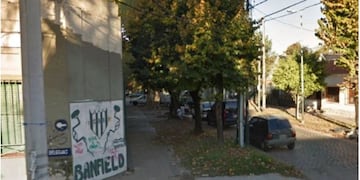 La esquina en donde se produjo el tiroteo.