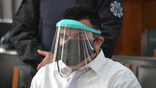 El policía Alexis Méndez Castro fue condenado a perpetua por haber asesinado a Ricardo Bazán en un hecho el 1 de mayo de 2019. Poder Judicial