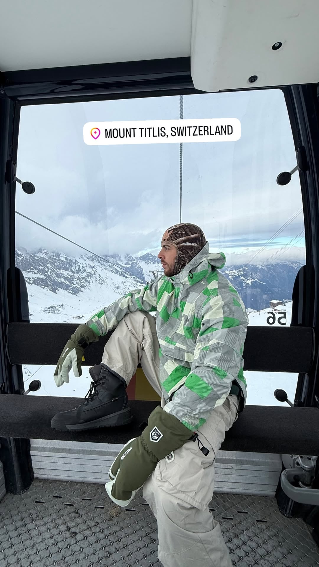 La pareja está ahora en Suiza.