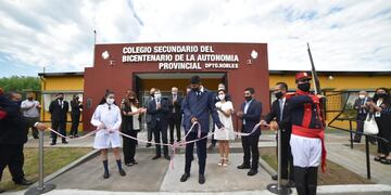Zamora junto al ministro Trotta inauguraron oficialmente el ciclo lectivo 2021
