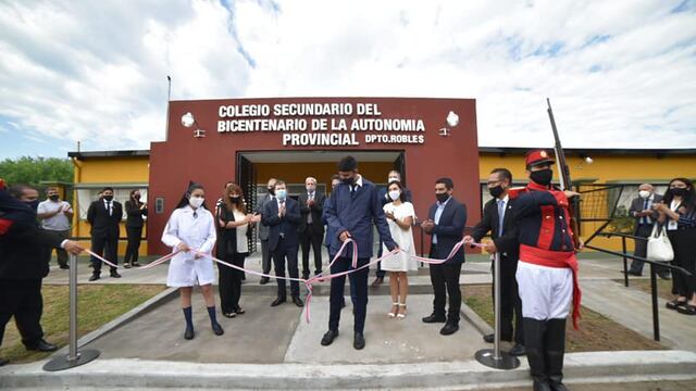 Zamora junto al ministro Trotta inauguraron oficialmente el ciclo lectivo 2021