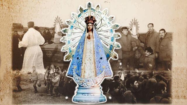 “Virgen Malvinera” llega a Puerto Belgrano