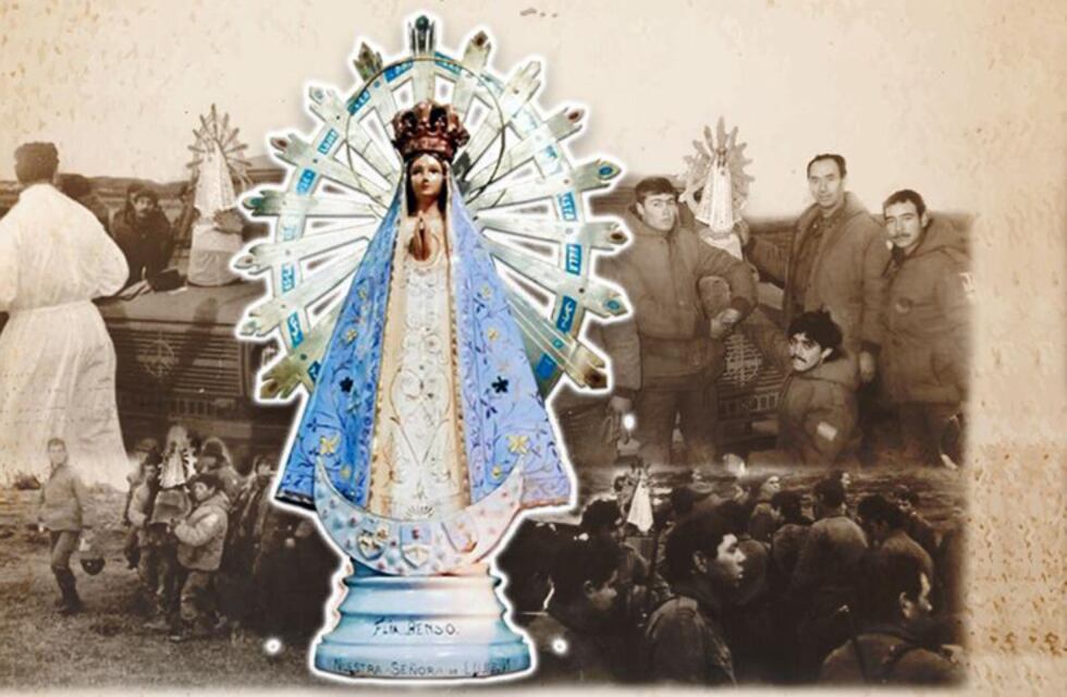 Llega la imagen de la “Virgen Malvinera” a Puerto Belgrano