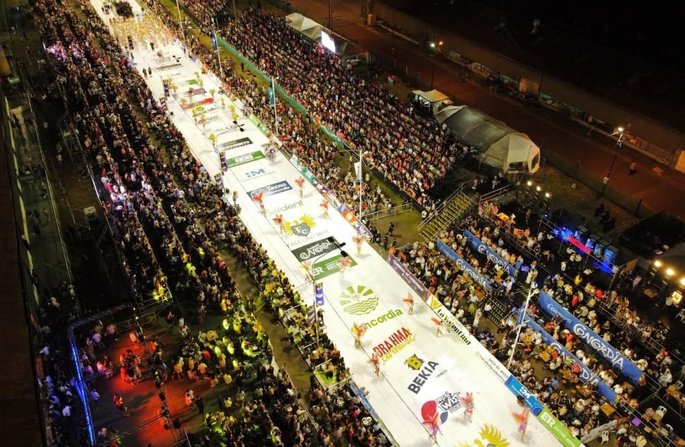 Carnaval de Concordia 2026: ya está definido el orden de las seis noches de desfile