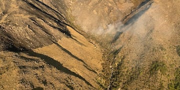 En el quinto día, Bomberos lograron contener el fuego.