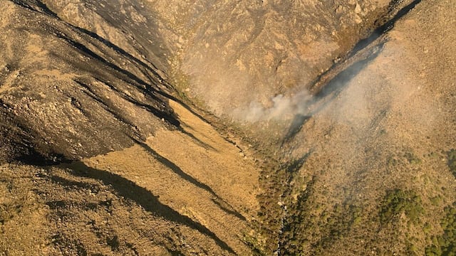 En el quinto día, Bomberos lograron contener el fuego.
