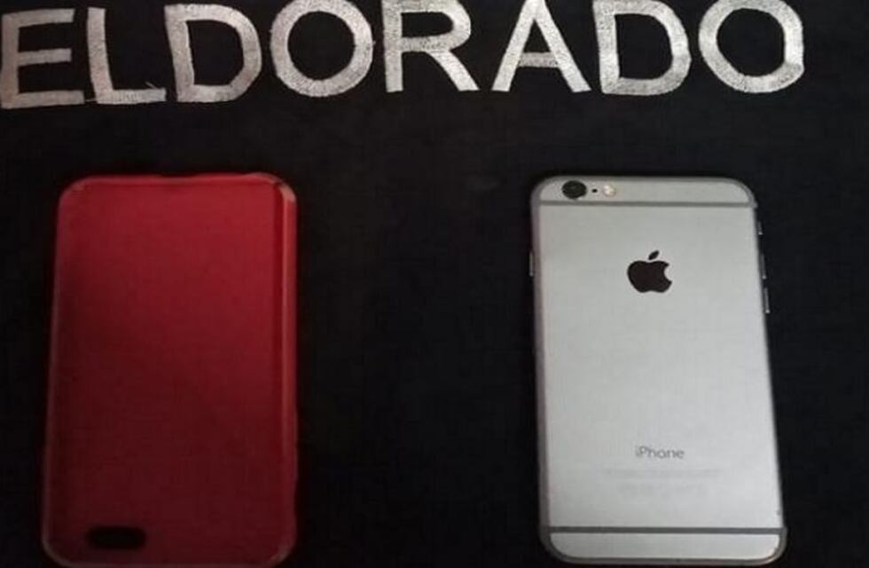Eldorado: Secuestran un Iphone 6 robado en San Pedro