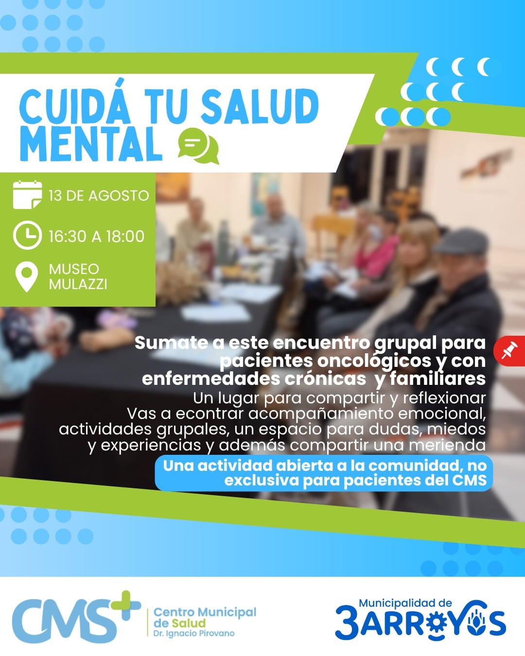 segundo encuentro para pacientes oncológicos y con enfermedades crónicas