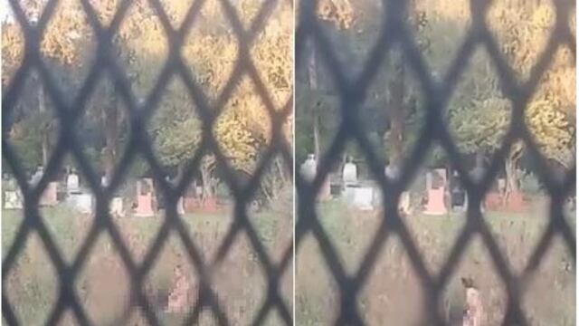 Filman a una pareja en pleno acto sexual en el cementerio de Eldorado y se desató la polémica.