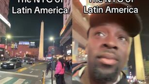 Comparó Buenos Aires y Nueva York.