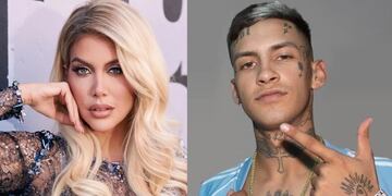 ¿La besó? La foto de L-Gante y Wanda Nara que confirmaría la relación.