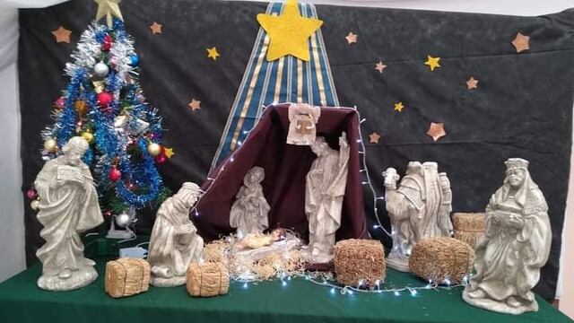 Pesebre de la Parroquia Cristo Rey