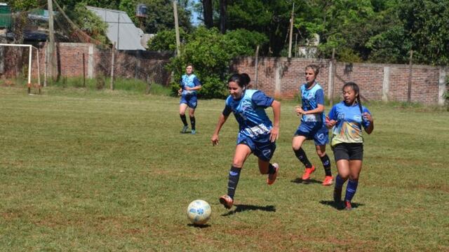 Oberá: esta semana inició el fútbol femenino.