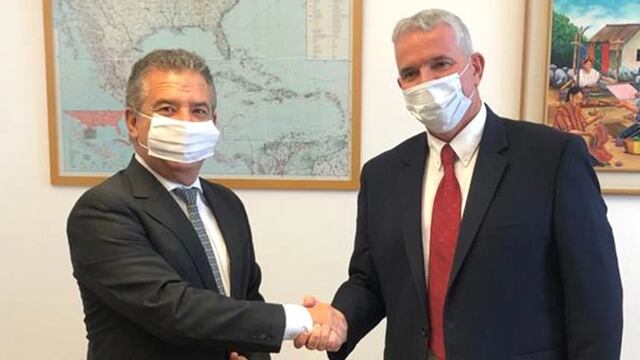 Sergio Urribarri junto a Modi Ephraim