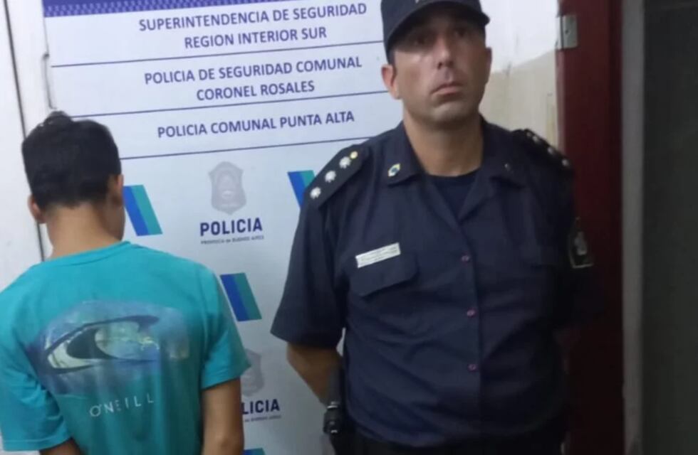 Punta Alta: tenía prohibido acercarse a su pareja y fue detenido cuando la llevaba en moto