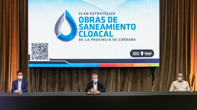 Uno de los principales objetivos de estos trabajos es que la llegue al 80 por ciento de cobertura en materia de saneamiento cloacal. (Foto: Prensa Gobierno)