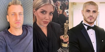 Maxi López, Wanda Nara y Mauro Icardi