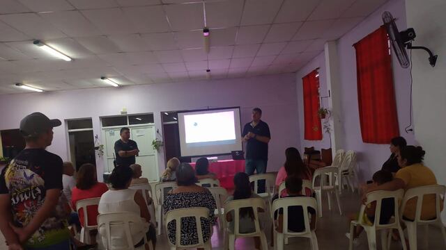 Capacitaron a vecinos del 2 de abril en "Ojos en Alerta"