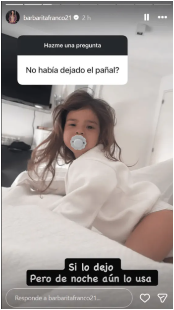 Barby Franco se sinceró sobre la crianza de su hija Sarah