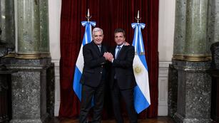 Julián Domínguez se reunió con Sergio Massa en la semana en Diputados y hablaron de la ley agroindustrial.