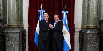 Julián Domínguez se reunió con Sergio Massa en la semana en Diputados y hablaron de la ley agroindustrial.