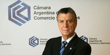 Natalio Mario Grinman, titular de la Cámara Argentina de Comercio.