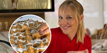 La super torta de dulce de leche de Jimena Monteverde para festejar el Día de la Niñez