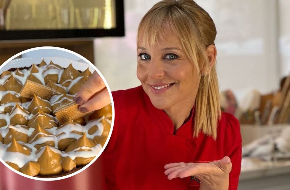 La super torta de dulce de leche de Jimena Monteverde para festejar el Día de la Niñez