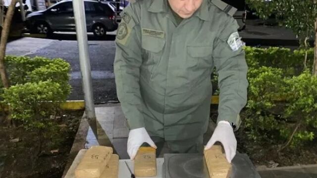 Incautan contrabando de marihuana en Posadas.