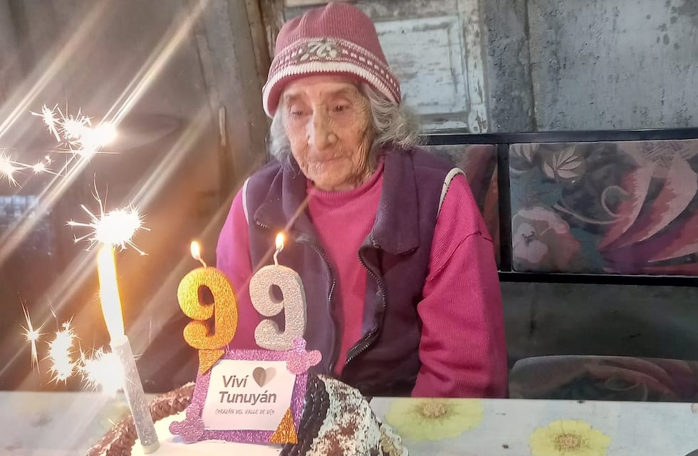 Vicenta Avila, la mendocina por adopción de casi 100 años que vive en Tunuyán