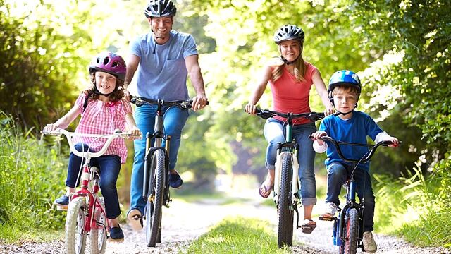 Este fin de semana habrá una bicicleteada familiar y solidaria. Imagen ilustrativa