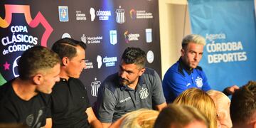 Guillermo Farré y Javier Gandolfi, con los saldos del Belgrano-Talleres (La Voz).