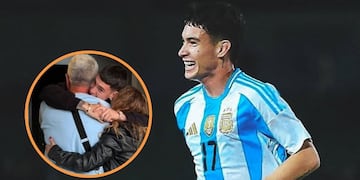 Matías Soulé sorprendió a sus padres
