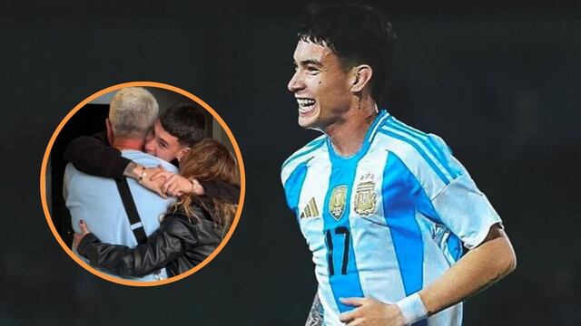 Matías Soulé sorprendió a sus padres