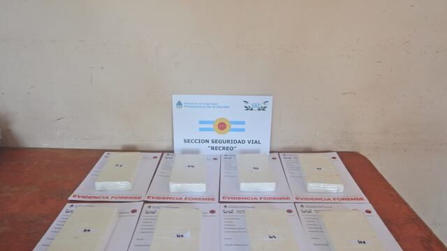 Ocultaba más de 8 kilos de cocaína en dos bolsas de papa