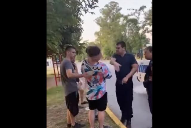 Policía agrede a un joven en Villa Mercedes, San Luis