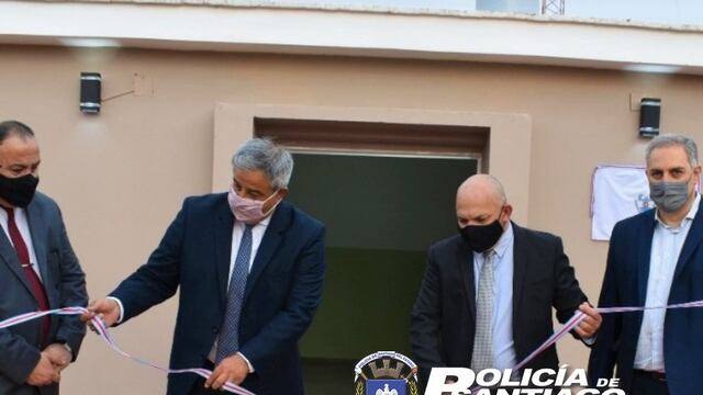 Inauguraron la nueva comisaría de Los Núñez.