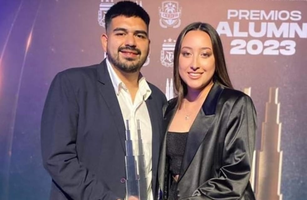 El puntaltense Juan Manuel Tucci fue ganador en la noche de los Premios Alumni