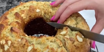 Rosca húmeda de banana y frutos secos: la opción saludable para Pascua.