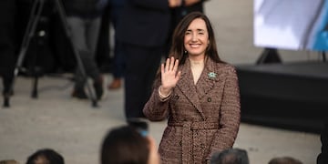 Victoria Villarruel. (AP Foto/Farid Dumat Kelzi, Archivo)