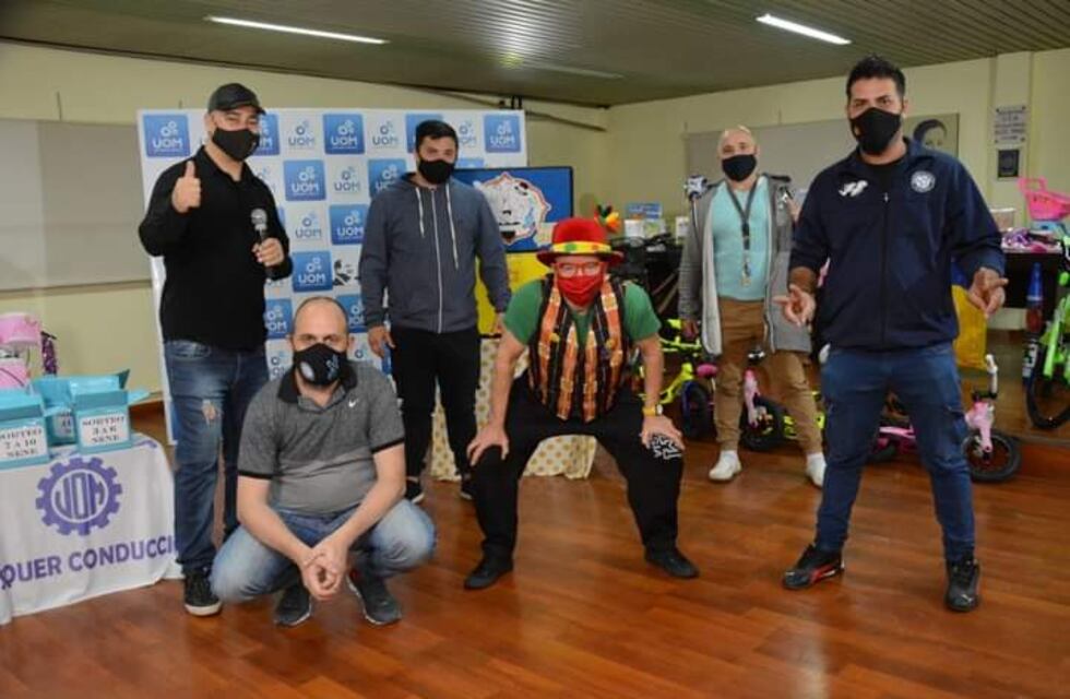 UOM Rafaela: una jornada distinta para festejar el día del niño